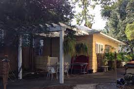 Garden Shed With Attached Pergola Shed Design Small Shed Plans Backyard Shed