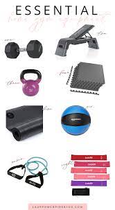 Essential Home Gym Equipment Lauren Mcbride In 2021 Home Gym Equipment At Home Gym Gym Accessories