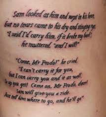 .and she took a white gem like a star that lay upon her breast hanging 1337tattoos. Verse From Lord Of The Rings X Tattoos Tattoo Quotes Lotr Quotes