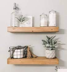 Wood Floating Shelf Pine Threshold Wood Floating Shelves Floating Shelves Floating Shelf Decor