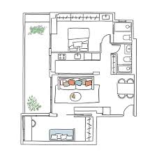 En ocasiones se busca la casa de dos pisos para aprovechar al máximo el espacio disponible de terreno. 5 Planos De Pisos De 60 M2 Pequenos Y Superbien Aprovechados