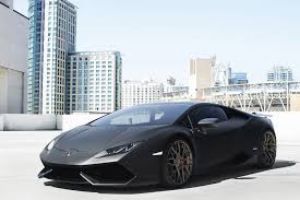 Lamborghini Huracan Gmg Side View Lambo Huracan Matte Black 422439 Hd Wallpaper Backgrounds Download