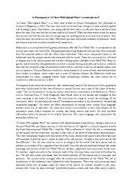 Doc Ernest Hemingway S A Clean Well Lighted Place Muskan Jaiswal Academia Edu