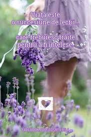 Viaţa Este O Succesiune De Lecţii Care Trebuiesc Trăite Pentru A Fi Inţelese Zi Frumoasa Prieteni Plin Lavender Aesthetic Lovely Lavender Purple Aesthetic
