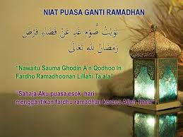 Niat Ganti Puasa Syarat Sah Serta Amalan Sunnah Dunia Korban