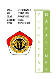 Check spelling or type a new query. Makalah Pengantar Manajemen