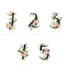 Find & download the most popular decorative numbers vectors on freepik free for commercial use high quality images made for creative projects. 28 Elegant Printable Table Numbers Kittybabylove Com