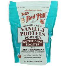 Bob S Red Mill Prebiotic Fiber Inulin Vanilla Protein Powder