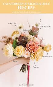 Make Your Own Woodsy Wild Bouquet Inspired By Autumn Ruffled Bouquet Recipe Diy Bridal Bouquet Flower Centerpieces Wedding