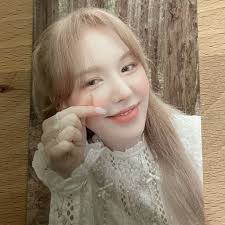 red velvet wendy like water photocard