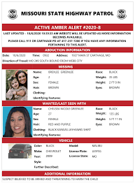 Anyways, have a good day everyone. The Latest On Canceled Carthage Amber Alert Koam