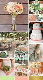 Ideas Advice Peach Wedding Wedding Theme Colors Mint Wedding