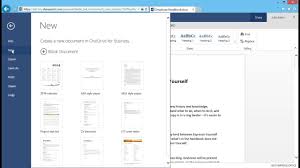 Save documents, spreadsheets, and presentations online, in onedrive. Office Online Word The File Tab Youtube