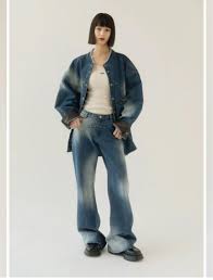 Knuth Marf bell bottom denim pants ushi