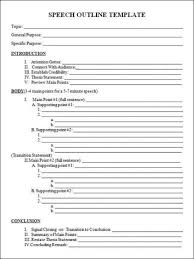 Outline Template 11 Download Free Documents In Pdf Excel Word Speech Outline Speech Topics Essay Outline Template