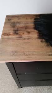 Stripping Ikea Black Brown Stain From Hemnes Furniture Stain Ikea Furniture Ikea Furniture Makeover Ikea Hemnes Dresser