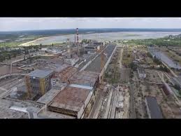 Reactor 4 at the chernobyl nuclear power plant in the former soviet union , 20th november 1983. Securing Chernobyl Protecting Reactor 4 Drone Footage Youtube