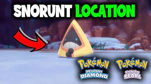 Where To Find Snorunt On Pokemon Brilliant Diamond And Shining Pearl -  Youtube