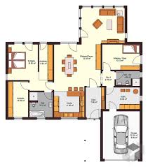 Dieses Und Viele Hauser Mehr Gibt Es Auf Fertighaus De Ihr Hausbau Aus Einer Hand Schnell Preiswert Und Von Haus Grundriss Haus Bungalow Grundriss Bungalow