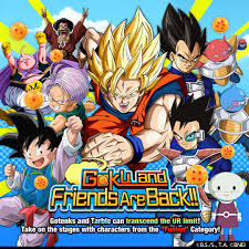 Watch streaming anime dragon ball z episode 9 english dubbed online for free in hd/high quality. Dragon Ball Z Dokkan Battle On Twitter Goku And Friends Are Back 2 Characters Can Be Dokkan Awakened To Transcend The Ur Limit Exchange The Treasure Item Rad Radish For Awakening Medals