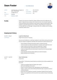 Auto mechanic apprentice cv sample myperfectcv. 18 Car Mechanic Resume Examples Ideas Resume Examples Car Mechanic Resume