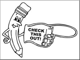 Clip Art Cartoon Pencil W Big Foam Hand Pointing Right B W I Abcteach Com Abcteach Character pair of hands with exposed palm, request or donation. clip art cartoon pencil w big foam