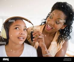 Child questioning mother hi-res stock photography and images
