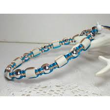 Em Keramik Halsband In Turkis Beige