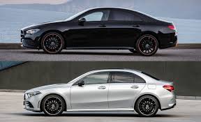 Here S How Mercedes Is Differentiating The New Cla From The A Class Sedan Mercedes Benz Mercedes A Class Benz A Class