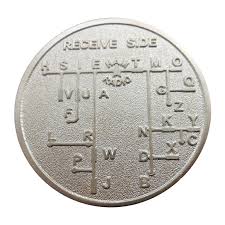 Details About Cw Morse Code Decoder Chart Medal Commemorative Metal Coin Gift Silvery J7k2 7f