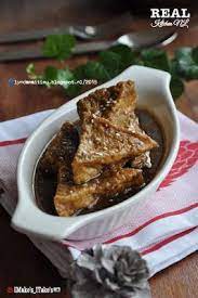 Semur Tahu Tofu Soy Sauce With Oyster Sauce Source Lynda Maitimu Sejak Dari Kecil Apapun Yang Di B Makanan Pendamping Resep Masakan Indonesia Resep Masakan