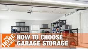 This is a great location to build some easy storage shelves that will greatly increase the amount of square footage that you can use for storage. Garage Storage Ideas The Home Depot