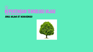 Amalan 5s merupakan satu kaedah pengurusan yang diperkenalkan bertujuan mewujudkan persekitaran kerja yang kondusif, selamat, selesa dan berkualiti. Kepentingan Teknologi Hijau By Ainul Najwa