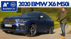 2020 Bmw X6 M50i G06 Ausfahrt Tv