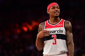 Bradley beal reacts after finding out john wall jumped on the scorer's table after the washington wizards forced game 7 against the boston celtics. Let S Make A Wizards Deal Part 2 Bradley Beal Bullets Forever