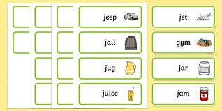 We may earn commission from links on this page, but we only recommend products we back. Initial J Sound Word Cards