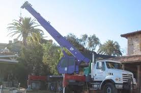Mounted on a dual track chassis, spydercranes can fit through single doorways, which allows you to place them. Pasadena S Crane Truck And Man Basket Rental Service Commercial Residential