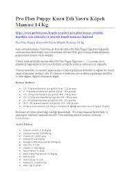 pro plan puppy kuzu etli yavru kopek mamasi 14 kg pdf pdfsr com pro plan puppy puppies dogs and puppies