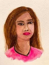 Paintings in the "Happy Village" series