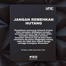 Masalah ekonomi nampaknya menjadi masalah utama dalam kehidupan dimana setiap orang pasti memiliki hutang terlepas dari jumlahnya. Facebook