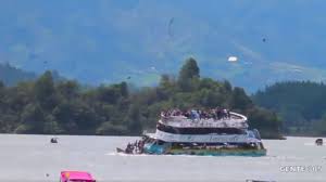 colombia boat sinking 'not due to