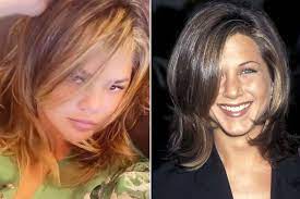 The image (captioned, new 'do who dis? Chrissy Teigen S New Haircut Compared To The Rachel