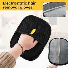 Upgraded Electrostatic Pet Hair Removal Glove for Dogs and Cats