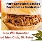 Pulled pork sandwich basket & Meat Raffle event image