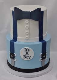 Little Man Themed Baby Shower Cake Jenny Wenny Flickr