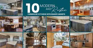 Find furniture & decor you love at hayneedle, where you can buy online while you explore our room designs and curated looks for tips, ideas & inspiration to help you along the way. 10 Modern And Rustic Farmhouse Kitchens With Shaker Cabinets Simply Kitchens