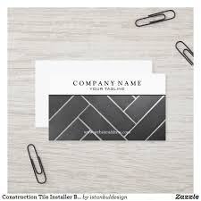 Make a lasting impression with quality cards that wow. Construction Tile Installer Business Card Zazzle Com In 2021 Construction Tiles Business Cards Tile Logo