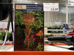 Metal Flower Stake Costco97 Com