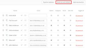 How To Send Account Details To Staff Members Classcharts