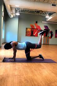 You can simply add a resistance band to any workout routine to make it more challenging. Simple Leg And Glute Resistance Band Workout Views From Here